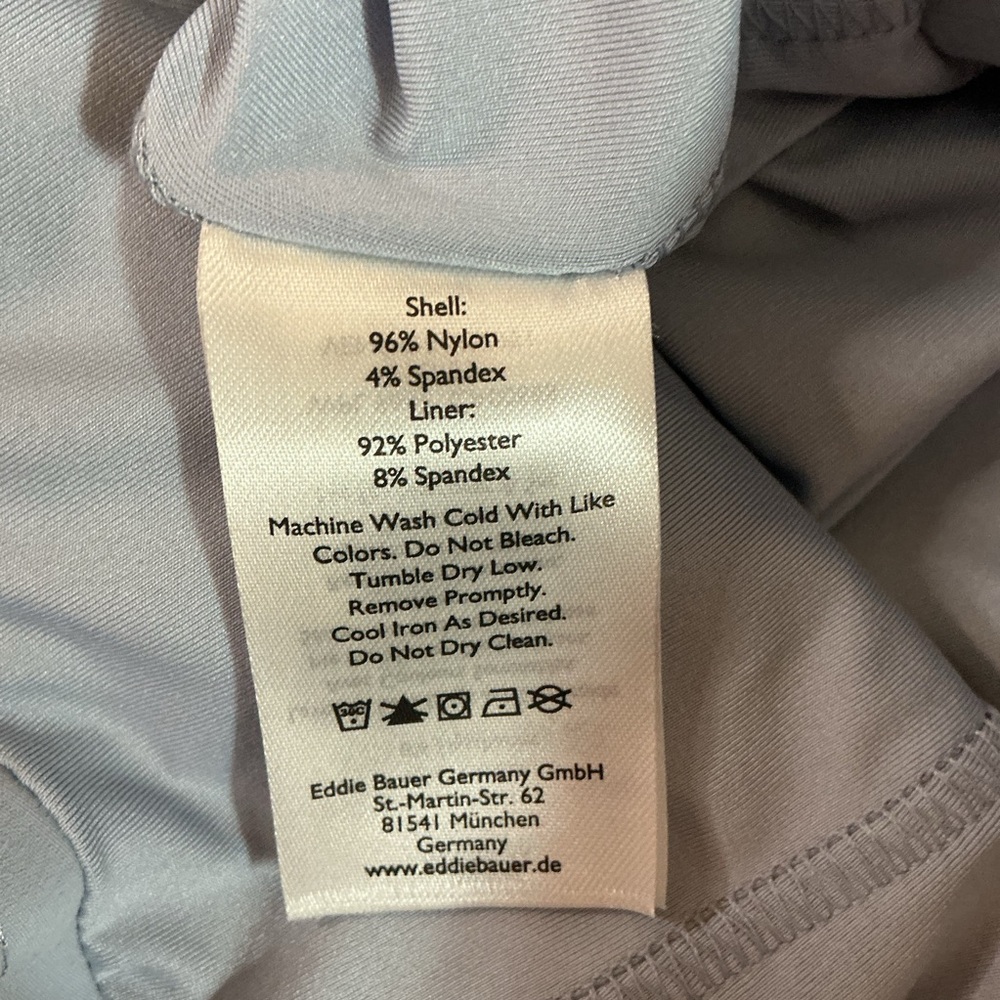 Eddie Bauer Women’s Size 16 Horizon HR Skort Light Blue Gray NWT New - Picture 6 of 8